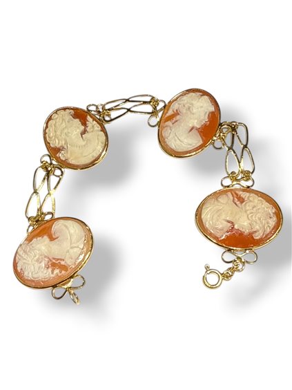 Armband Mandile 1922 Dame Cammei  in Silber Conchiglia 2MBRCM16 - 2MBRCM16